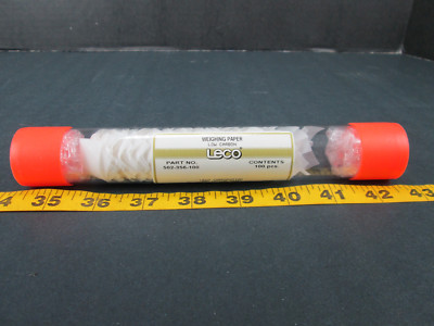 LECO Corporation Part No 502-356-100 Weighing Paper Low Carbon Science Lab T