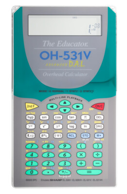 Sharp OH-531 V Overheadversion d. EL-531 VH/ EL-531 V BK