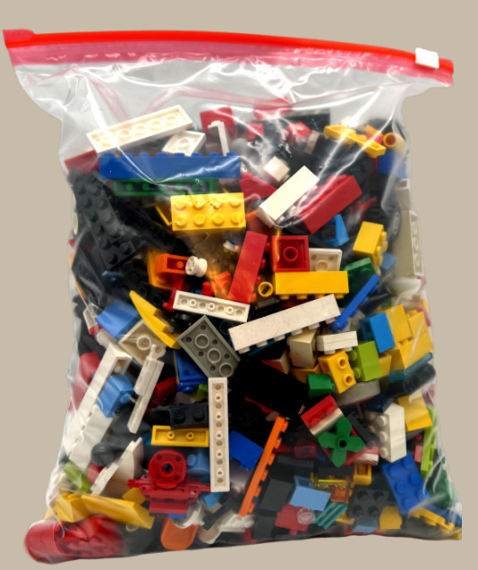 Lego® 1kg Kiloware gemischt sortiert gebraucht Slope Steine Technik Star Wars