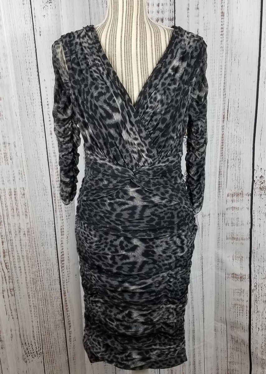 black long sleeve knee length sheath dress SPANX® Black Ponte Long Sleeve Mini Dress main image 0
