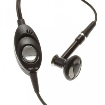 OEM HEADSET MONO 2.5MM HANDSFREE EARPHONE SINGLE EARBUD BLACK for CELL PHONES