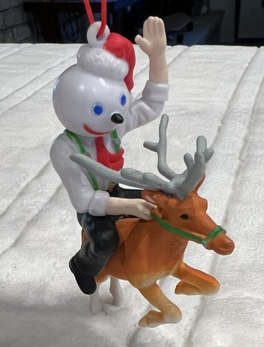 Jack in the Box Rodeo Riding Reindeer Christmas Ornament 4