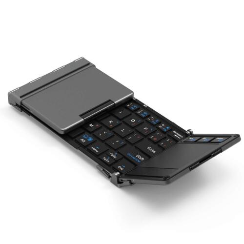 iClever Keyboard Folding Bluetooth usb Touchpad IC-BK08 from Japan New