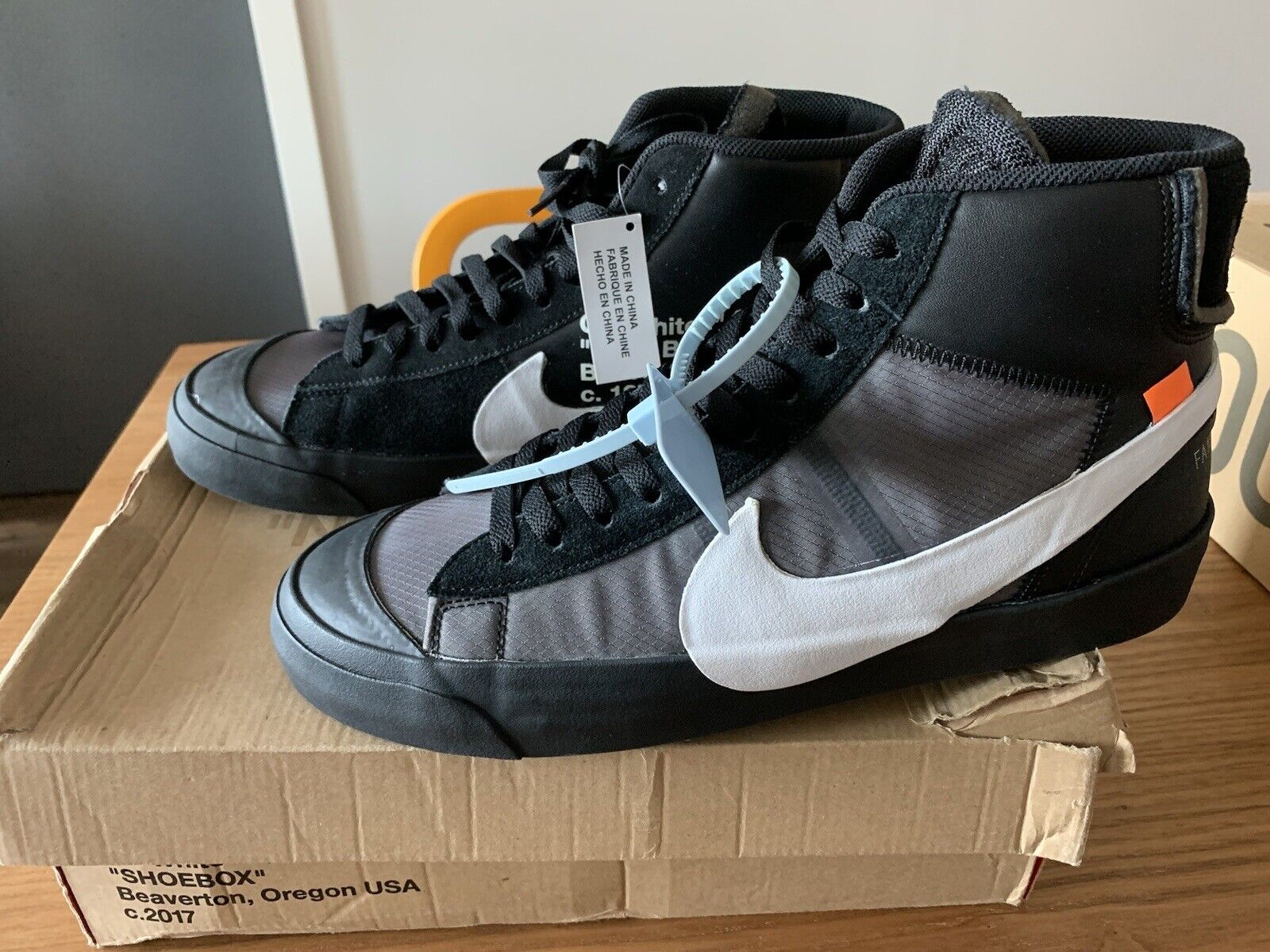 First Look at the Off-White x Nike Air Force 1 Mid Grim Reaper