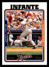 2005 Topps #538 Omar Infante Detroit Tigers