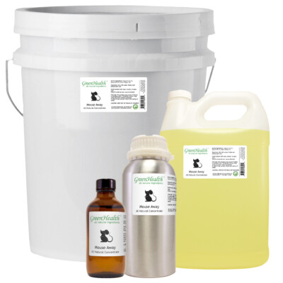 Mouse Away  Essential Blend - 100% Concentrate (4 fl oz - 1 Gallon)- GreenHealth