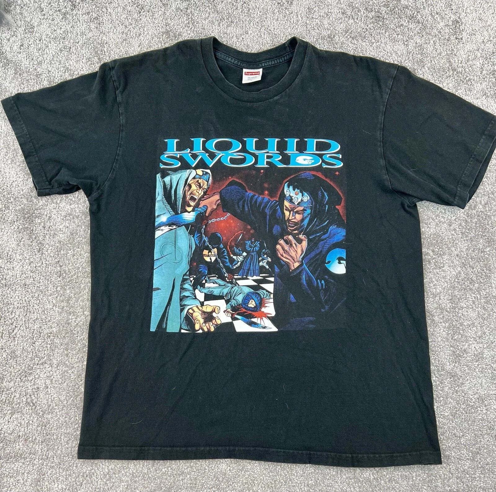 Tee shirt Supreme Liquid Swords   Grand   Noir   FW18