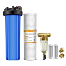 Whole House Pre-Filter Sediment System & 20 Inch Water Filter Housing Filtration