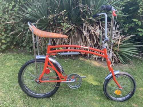 Used Very Rare 1970’s Orange SWINGBIKE Muscle Bike Chopper Made In American