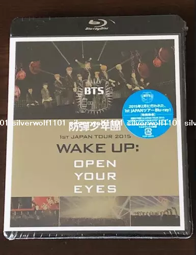 BTS 1st JAPAN TOUR 2015 WAKE UP OPEN YOUR EYES Blu-ray PCXP-50315  4988013264588