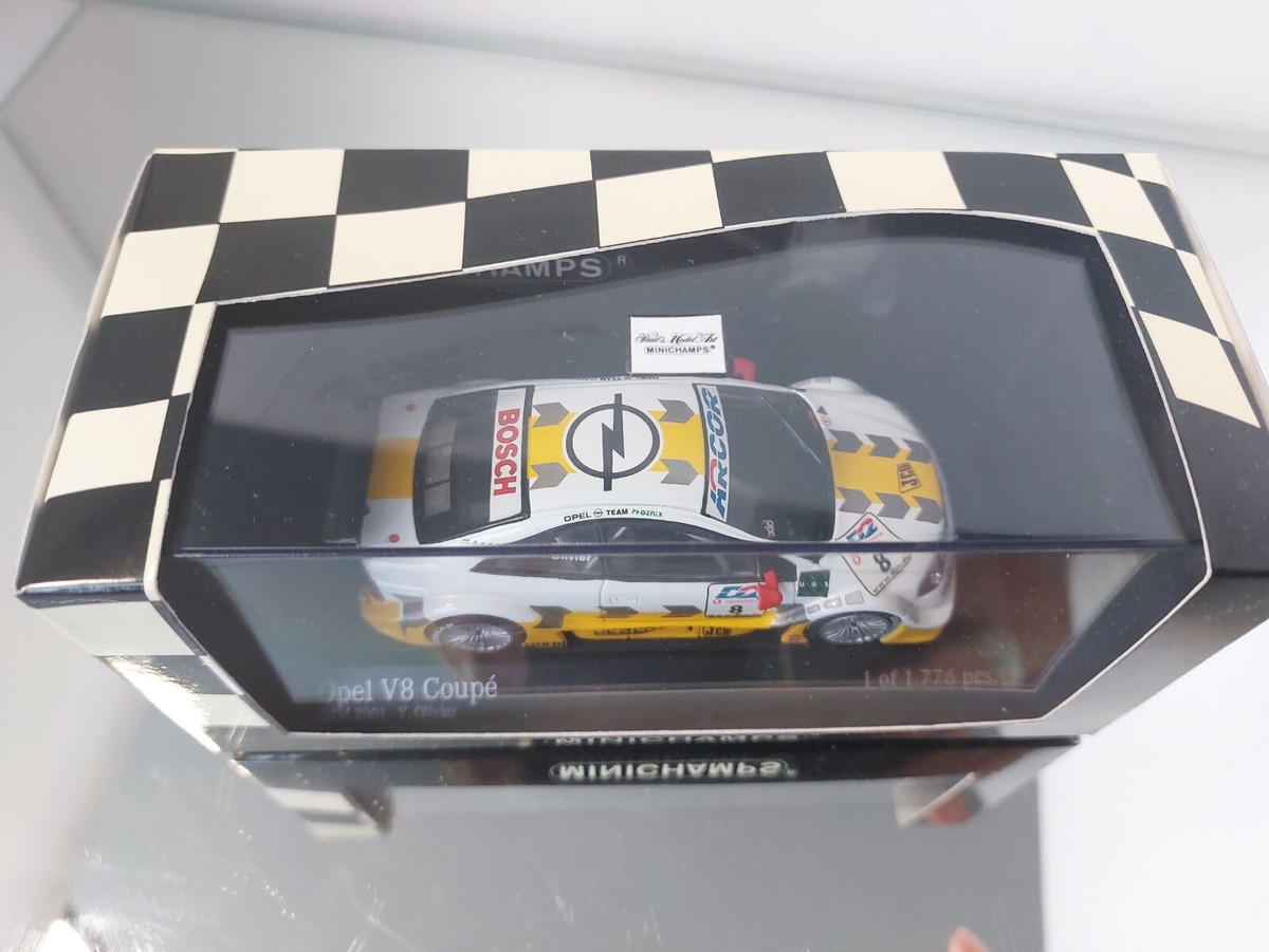 Minichamps Opel V8 Coupe Y.Oliver DTM 2001 In Box 1:43 | eBay