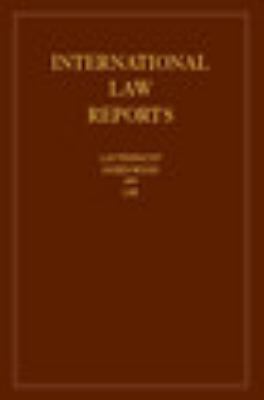 International Law Reports Volume 170 Hardcover Cambridge Universi… 9781108415590