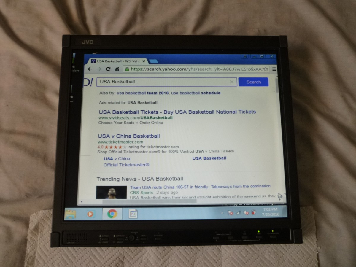 JVC LM-170A PROFESSIONAL LCD MONITOR | eBay