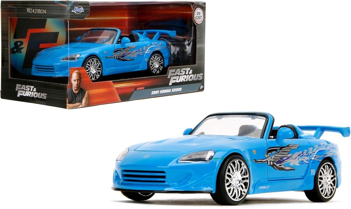 ミニカー 1:24 FAST &amp; FURIOUS DIECAST MINICAR SUKI&#39;S HONDA S2000 dwos6rj Amazon.co.jp: [ジェイダ]Jada NEW 1:24 W/B FAST & FURIOUS