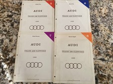 Audi 1988 Trans-am Clippings Books 5-8 Audi 1988 Trans-am Clippings Books 5-8