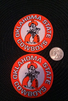 OSU Oklahoma State University Cowboys Vintage Embroidered Iron-On Patch – 3x3
