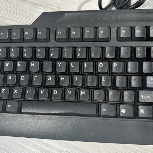 IBM Lenovo KB-0225 PS/2 Wired Black Keyboard 89P9200 Vintage Gaming, Jack Pin. - Picture 3 of 11