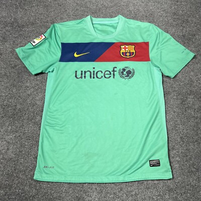 新品・未使用 タグ付 FC Barcelona ユニフォーム シャツunicef Nike Barcelona Laliga Beko FCB Dry-Fit Soccer Unicef Shirt