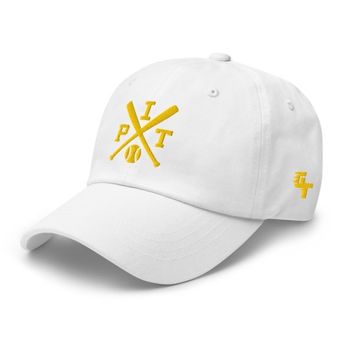 Pittsburgh Baseball Bats Retro Pirate Baseball Hat Dad Cap - Picture 9 of 10