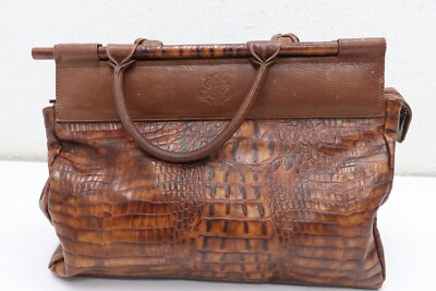Vintaged Brown Leather Generic Brand   Bag