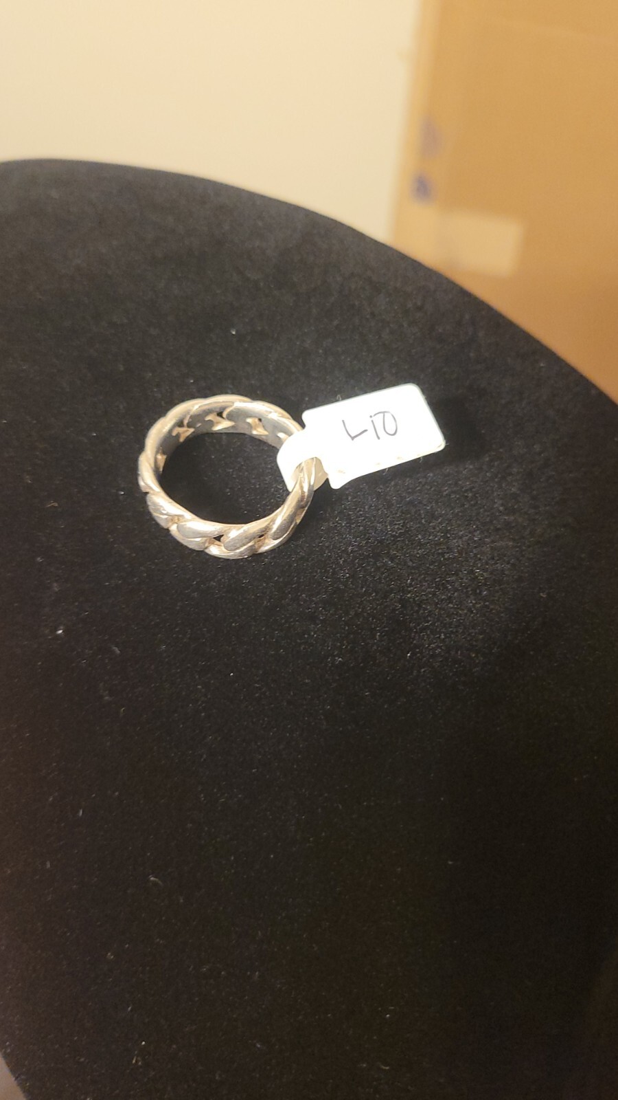 SIlver ring 925  genuine used - image 1