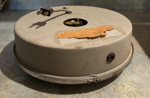 Antiguo reloj de pared mundial Electric Timing Devices Co. 1949 24 horas - Imagen 5 de 7