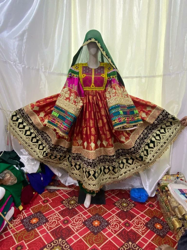 Afghan Dress For Women handmade Afghani Dress Traditional Afghan Kuchi Dress