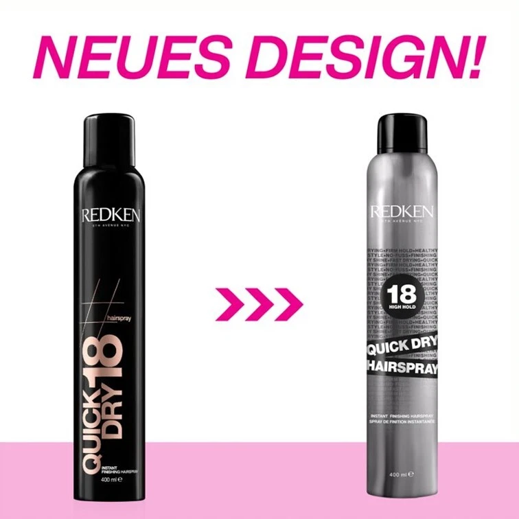 Redken Quick Dry Hairspray 2x 400ml Set - Bild 4 von 4