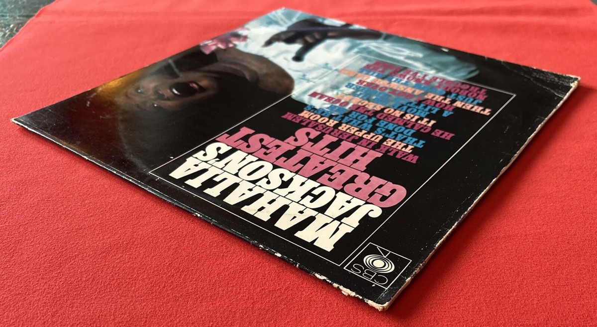 Mahalia Jackson's Greatest Hits 1963 CBS62168 VG- Vinyl 33