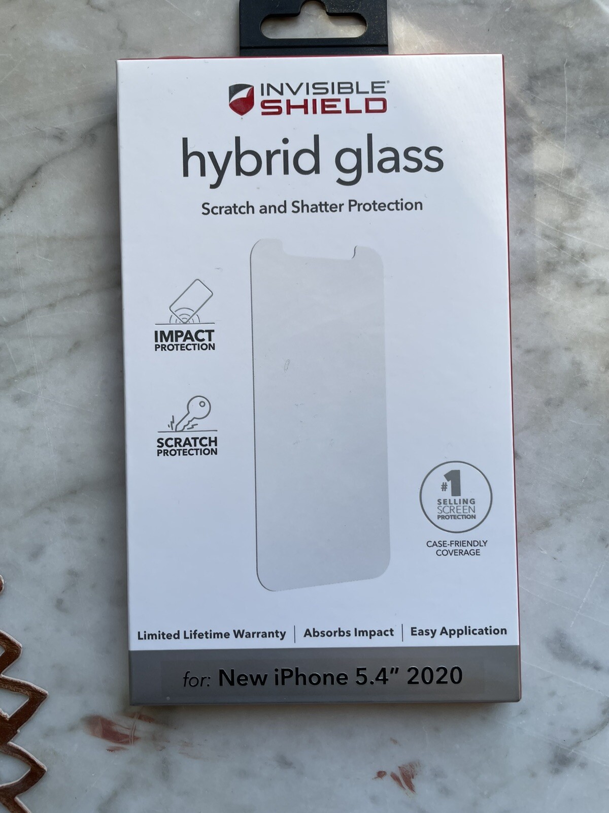 Iphone 12 Mini Screen Protector ZAGG Hybrid Glass InvisibleShield For 5