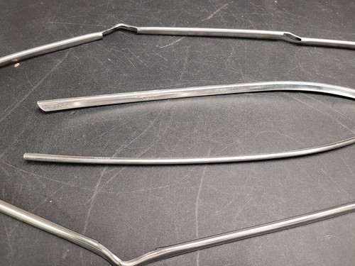 NOS 66 Ford Galaxie 500 Custom 500 Door Edge Moulding #C6AZ-542091-A - Picture 3 of 4