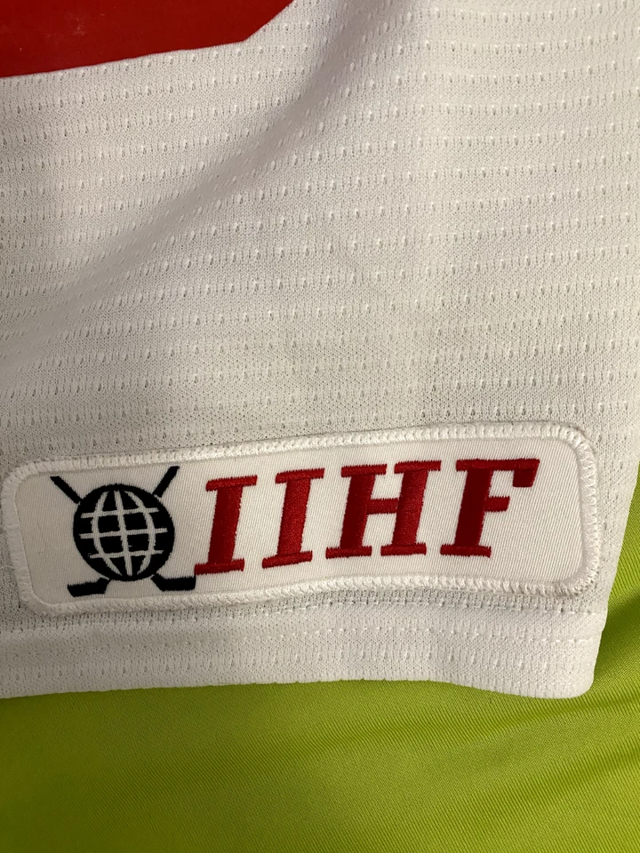 MAGLIA SHIRT JERSEY ITALIA ITALY ICE HOCKEY #18 DE TONI AUTHENTIC VERY RARE!! - Bild 4 von 4