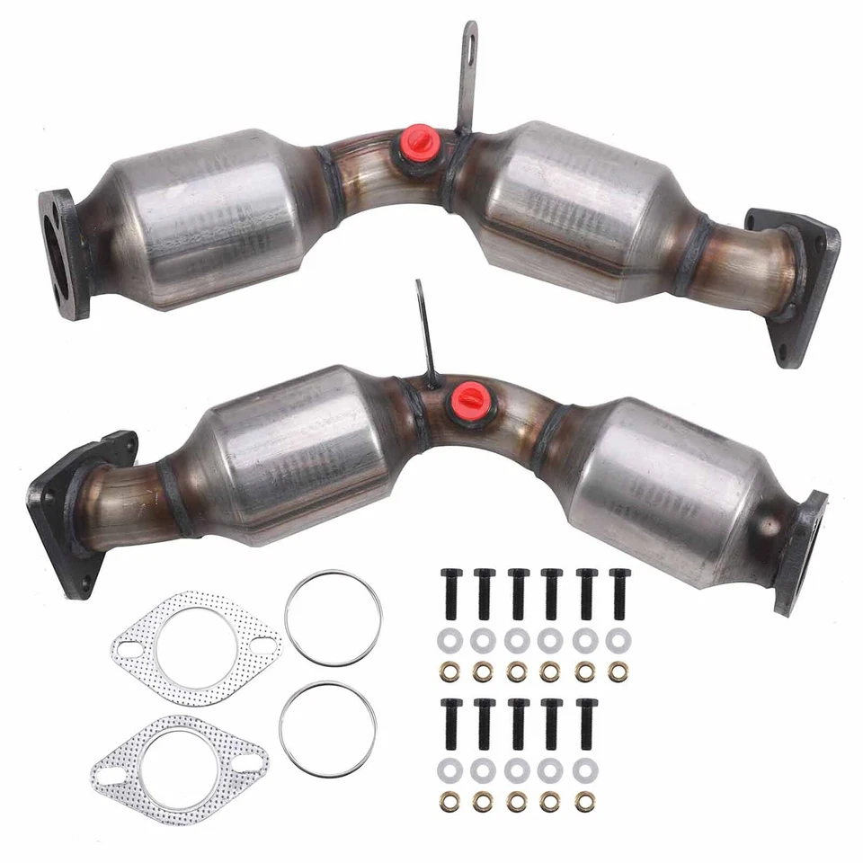 2X Catalytic Converter For 2008-2013 Infiniti G37 3.7L/ 2008-2012 EX35 3.5L Foto 2 de 4