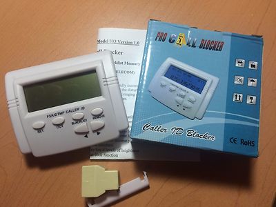 UNIVERSAL PRO CALL BLOCKER Model CT-CID803