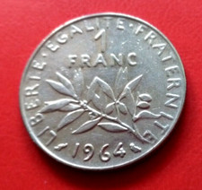 Monnaie France 1 Franc 1964 Semeuse KM#925.1  [1112]