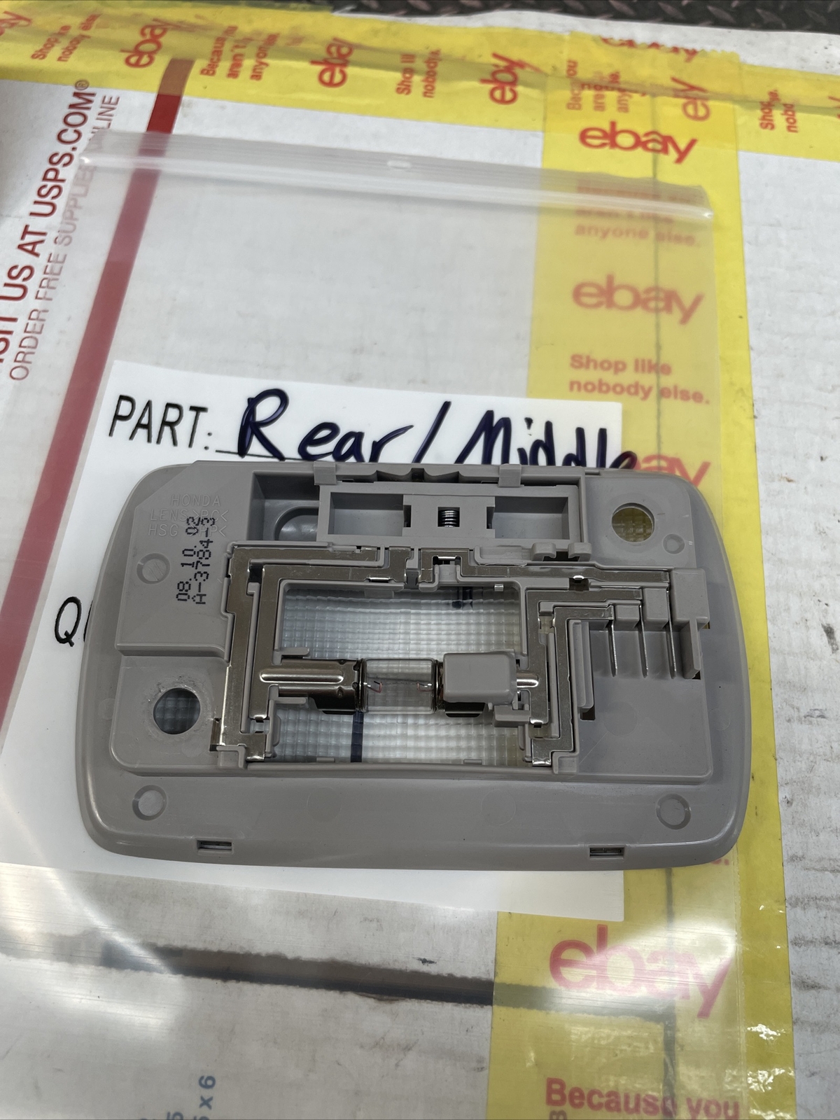 0711 HONDA CRV DOME LIGHT OVERHEAD GRAY TRIM LAMP fit MIDDLE OR REAR