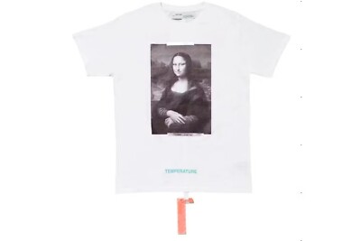 Virgil Abloh MCA Figures of Speech OFF-WHITE Mona Lisa Tee - XL - New Authentic