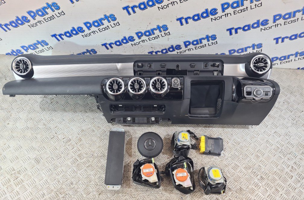 2021 MERCEDES A180 W177 AIRBAG KIT SEATBELTS MODULE COMPLETE eBay