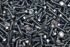 (1000) Indented Hex Washer 5/16-18 x 1-1/8 Unslotted Bolt Machine Screw IHW BULK