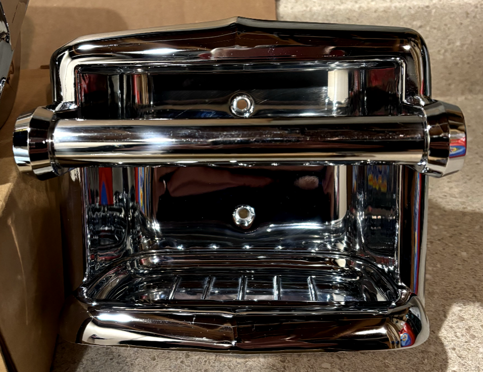 Lot New Vintage NOS Wards Mid Century Chrome Bathroom Accessories Soap