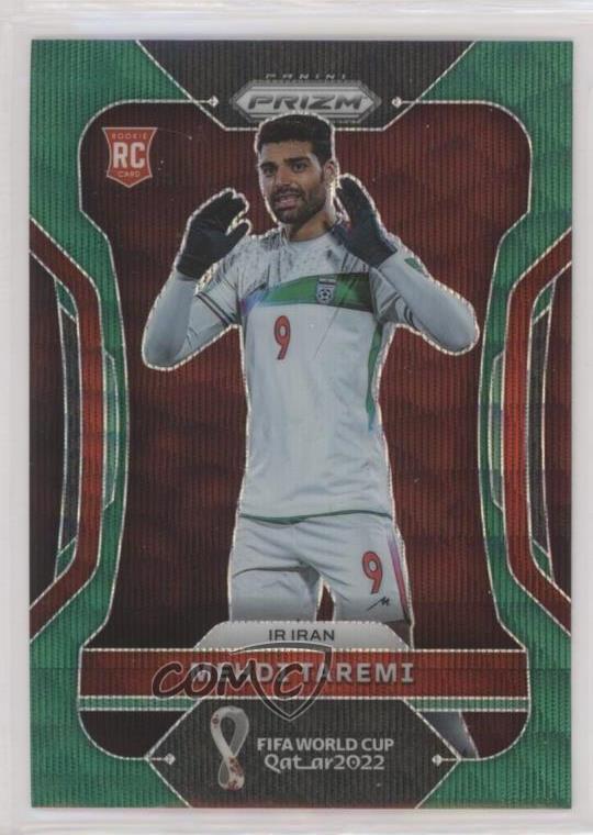 2022 Panini Prizm World Cup Qatar Green Wave Prizm Mehdi Taremi #122