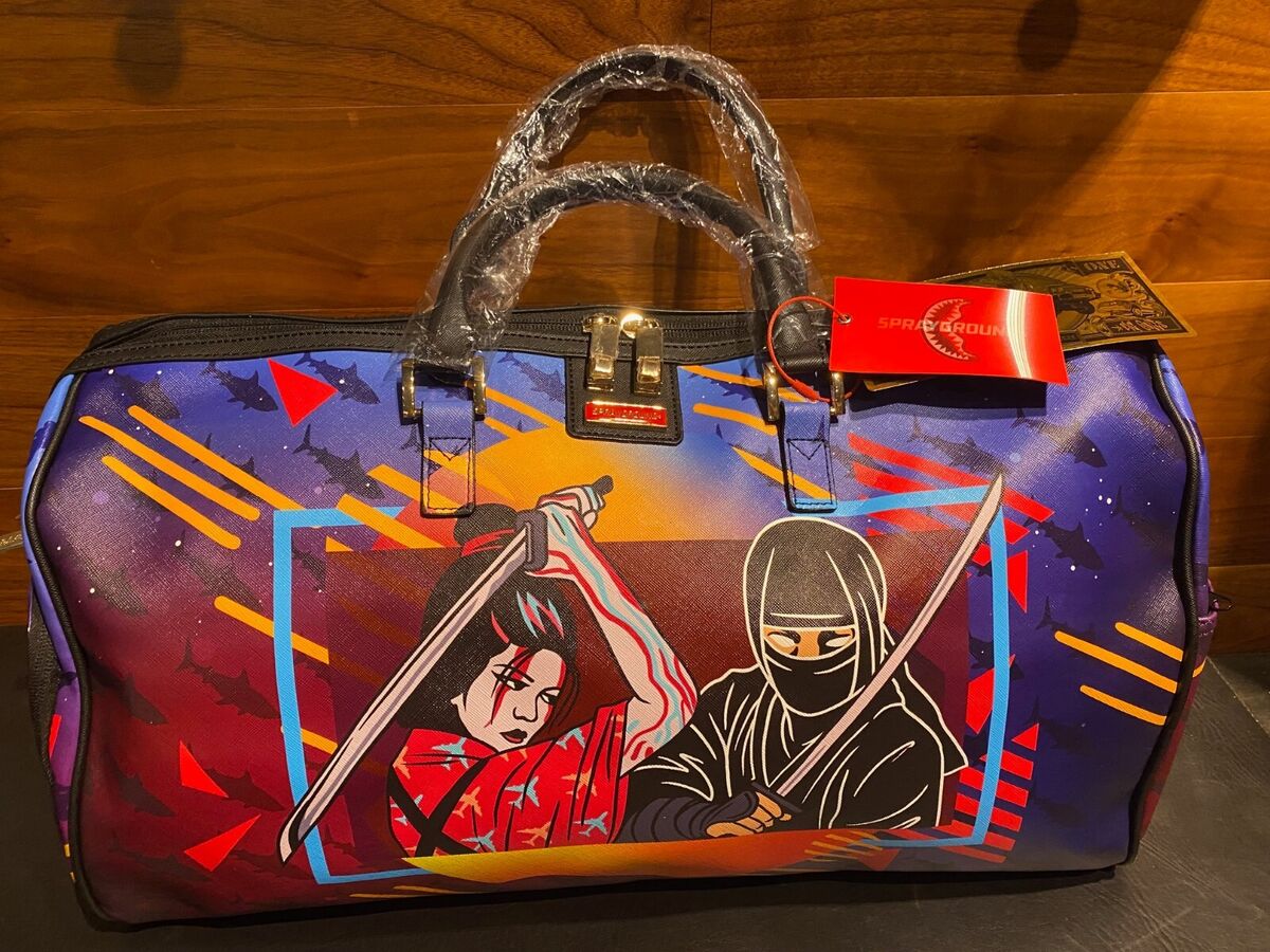 SPRAYGROUND SHARKUZA DUFFLE BAG NEW WITH TAGS OFFICIAL SPRAYGROUND SHARKUZA DUFFLE BAG NEW WITH TAGS OFFICIAL