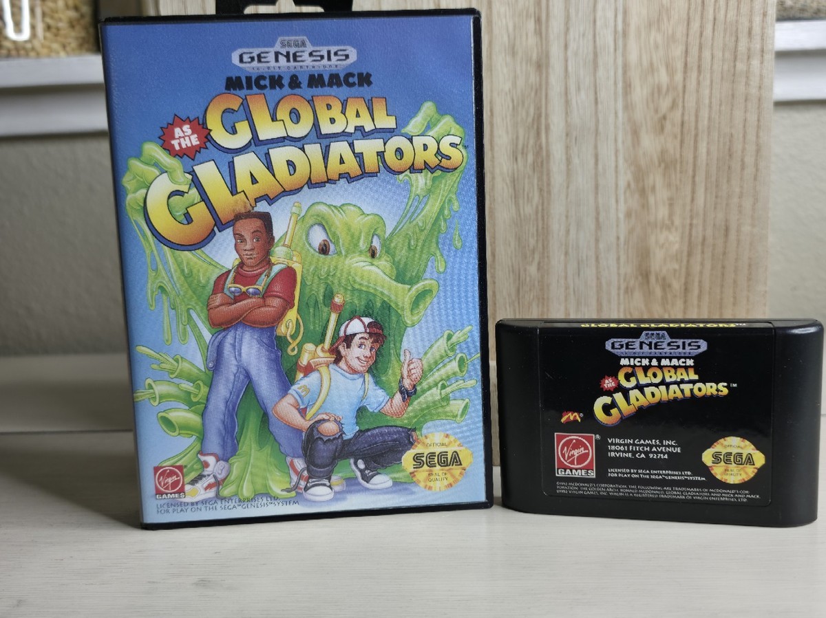 Mick & Mack: Global Gladiators (Sega Genesis, 1992) for sale