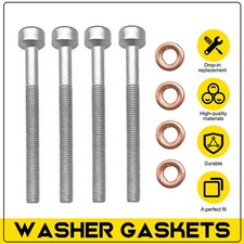 For Mercedes-Benz GLE W167 18+ 8Pcs Injector Stretch Bolts Washers 6110170060 UK