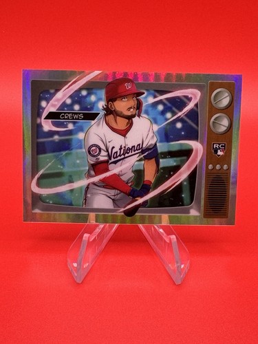 2025 Bowman Chrome - DYLAN CREWS - Anime - Rookie Card - Nationals SP