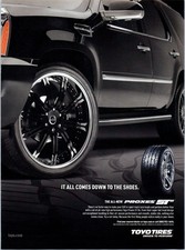 2008 Toyo Tires Proxes ST II pneumatico stampa d'epoca pubblicità Cadillac Escalade Wall Art