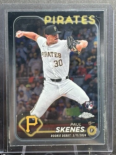 2024 Topps Chrome Update #USC27 Paul Skenes RC - Rookie Debut Base Set Card
