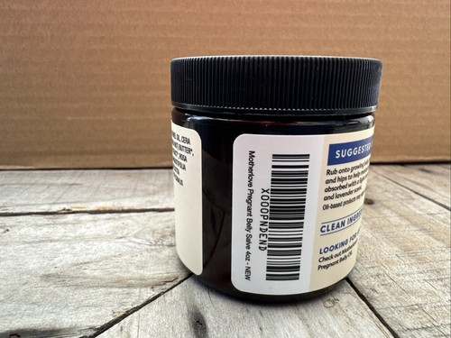 Motherlove Pregnant Belly Salve Prevent Stretch Organic 4 Oz - Picture 7 of 9