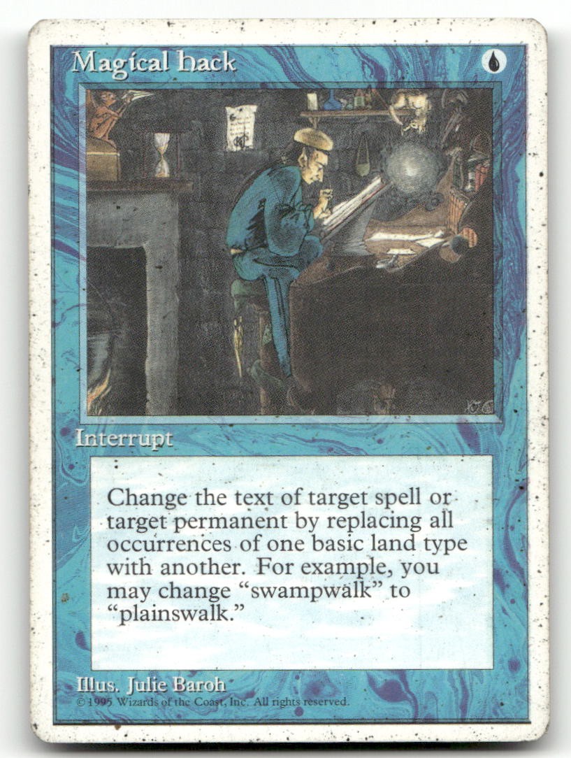 Magical Hack (HP) Fourth Edition 4ED Magic MTG