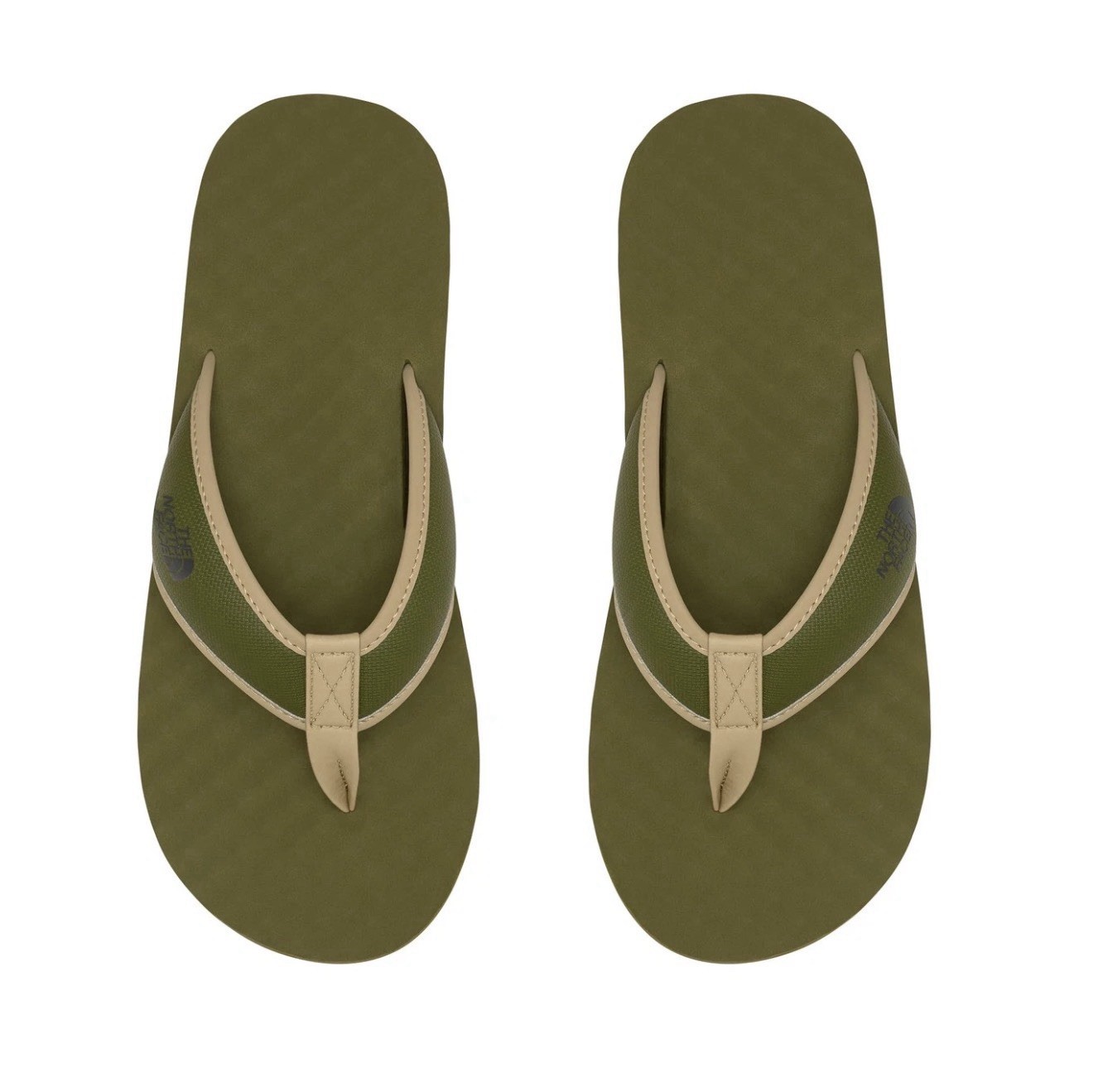 The North Face Men's Base Camp Flip-Flop II - 11, Forest Olive/Forest Olive